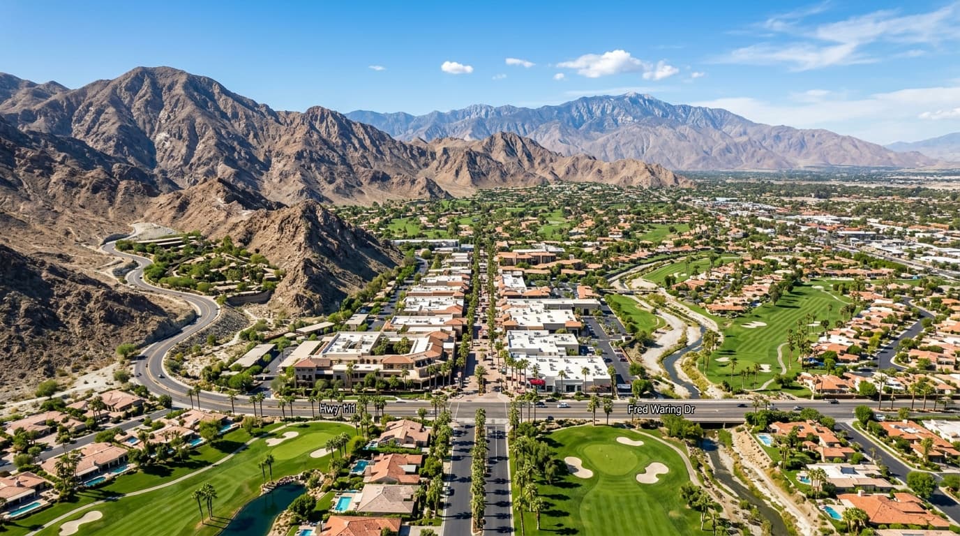Short-term rental market in Palm Desert, California