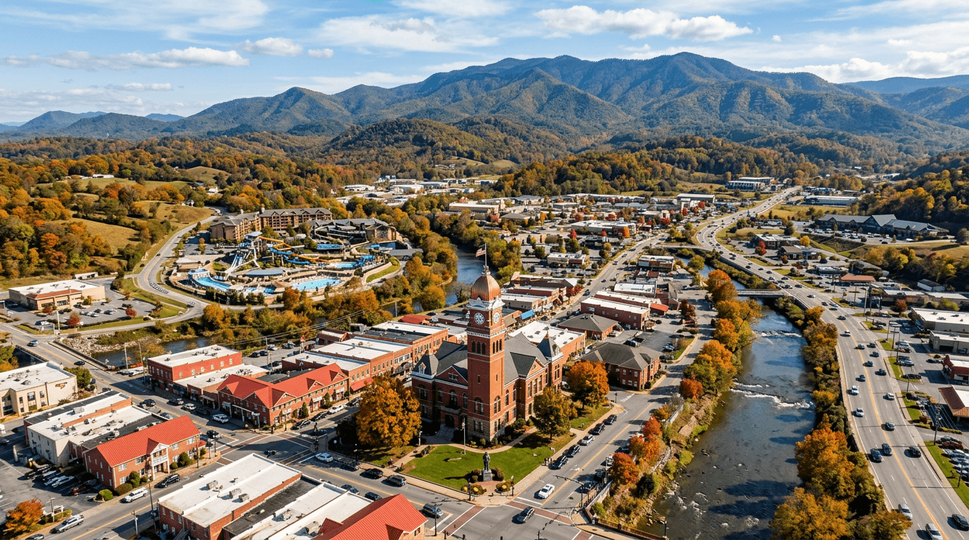 Short-term rental market in Sevierville, Tennessee