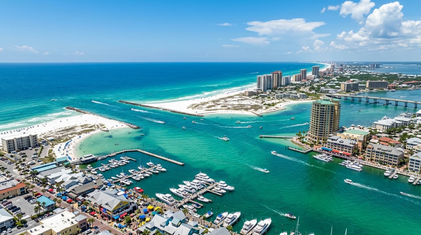 Short-term rental market in Destin, Florida